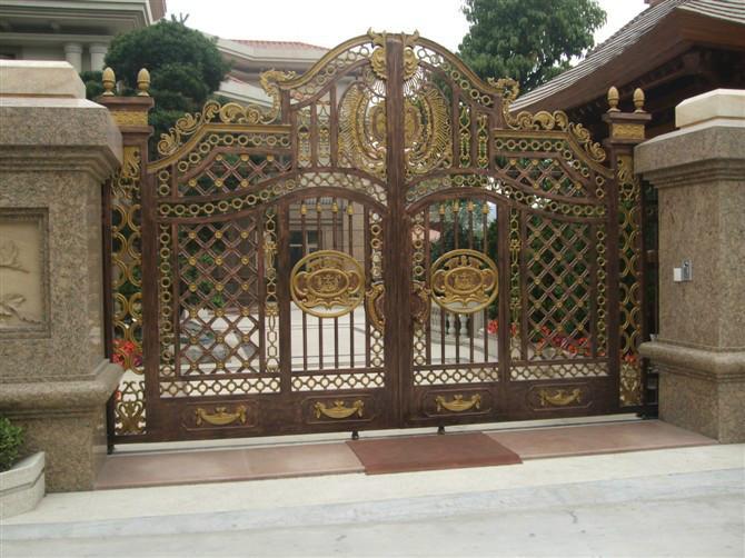 某明星別墅大門(mén)完工