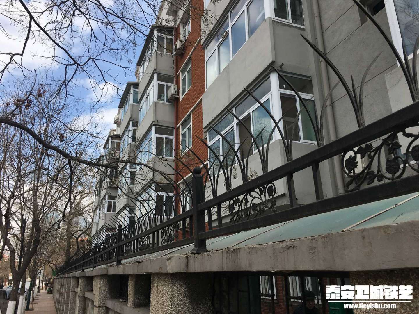 雙向防攀爬圍墻護(hù)欄